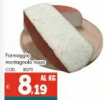 Altasfera Formaggio montagnolo rosso offerta
