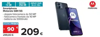 Carrefour Smartphone Motorola G84 5G offerta