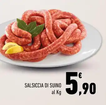 Conad SALSICCIA DI SUINO offerta