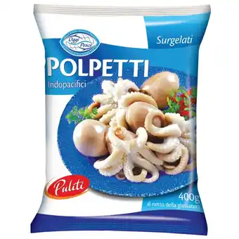 Qui Discount POLIPETTI PULITI IQF BUSTA 400 GR offerta