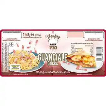 Qui Discount GUANCIALE STICK MASTRO PIG 120 GR offerta