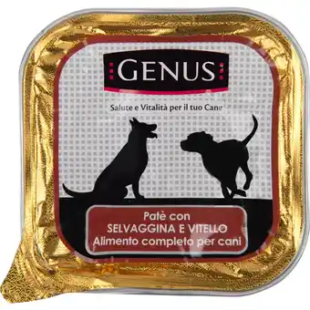 Qui Discount PATE' CANE VASCHETTA GENUS GUSTI ASSORTITI 150 GR offerta