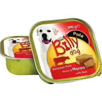 Qui Discount PATE' CANE BILLY DOG RICETTE ASSORTITE 300 GR offerta