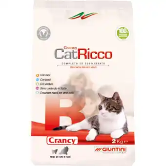 Qui Discount CROCCANTINI GATTO CRANCY SNACK RICCO 2 KG offerta