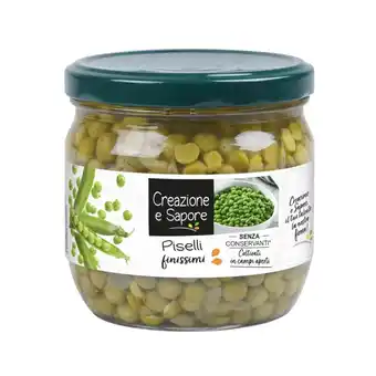 Qui Discount PISELLI FINISSIMI VETRO CREAZIONE E SAPORE 370 GR offerta