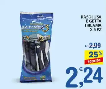 Qui Discount RASOI USA E GETTA TRILAMA X 6 PZ offerta