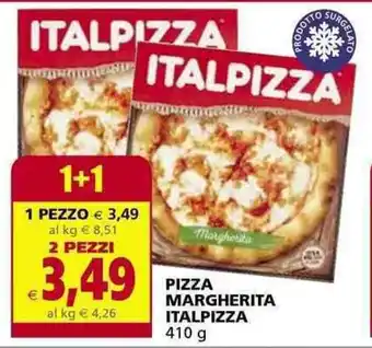 Il Gigante PIZZA MARGHERITA ITALPIZZA 410 g offerta