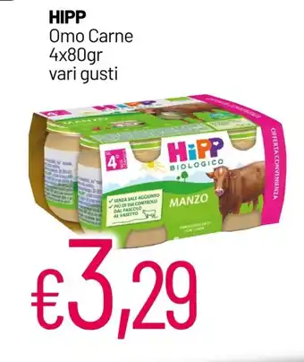 Franzy's HIPP Omo Carne 4x80gr vari gusti offerta