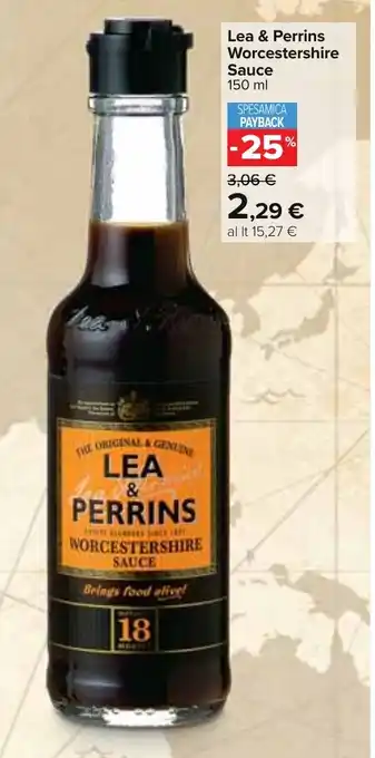 Carrefour Lea & Perrins Worcestershire Sauce 150 ml offerta