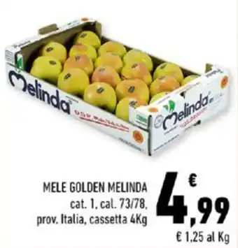 Conad MELE GOLDEN MELINDA offerta