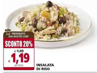 Il Gigante INSALATA DI RISO offerta