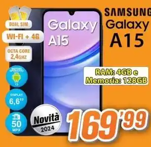 Golino Service SAMSUNG Galaxy A15 offerta