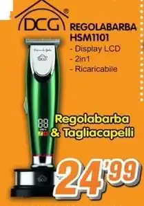 Golino Service DCG REGOLABARBA HSM1101 offerta