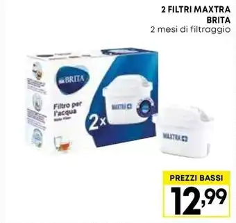 2 FILTRI MAXTRA BRITA 2 mesi di filtraggio