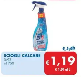 MD Discount SCIOGLI CALCARE DAT5 ml 750 offerta