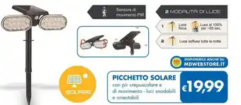 MD Discount PICCHETTO SOLARE offerta