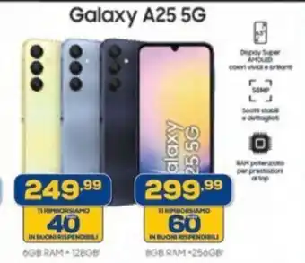 Euronics Galaxy A25 5G offerta