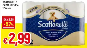 Famila SCOTTONELLE CARTA IGIENICA 12 rotoli offerta