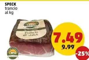 PENNY SPECK trancio offerta