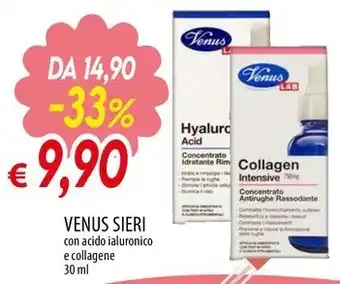 Galassia VENUS SIERI con acido ialuronico e collagene 30 ml offerta