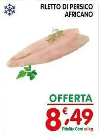 D'Ambros FILETTO DI PERSICO AFRICANO offerta