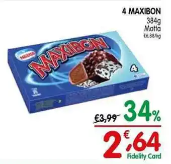 D'Ambros 4 MAXIBON 384g Motta offerta