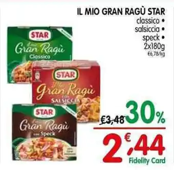 IL MIO GRAN RAGÙ STAR 2x180g