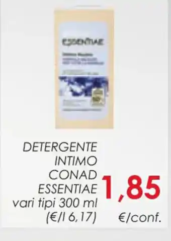 Conad DETERGENTE INTIMO CONAD ESSENTIAE vari tipi 300 ml offerta