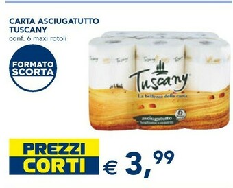 Esselunga Rotoli di carta offerta