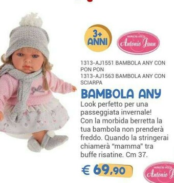 La Giraffa Bambole offerta