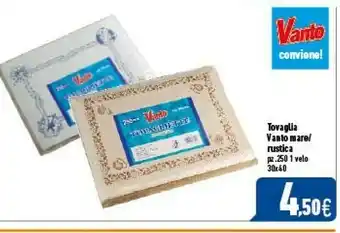 C+C Italmarket Vanto tovaglia mare 250 pezzi offerta