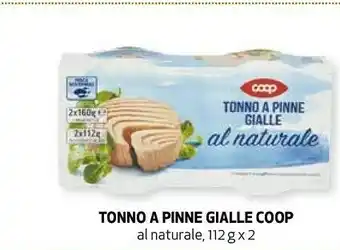 Ipercoop Coop tonno a pinne gialle offerta