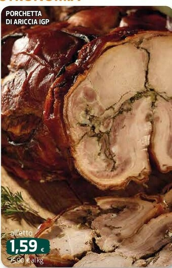 Ipercoop Porchetta di ariccia igp offerta