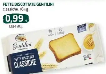 Ipercoop Fette biscottate 185 g(ml) offerta