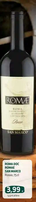 Ipercoop Roma doc romae offerta