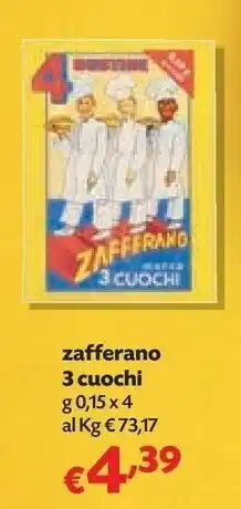 Panorama 3 cuochi - zafferano 0.6 g(ml) offerta