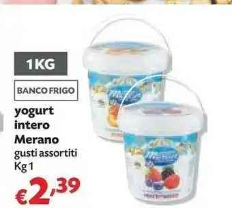 Panorama Yogurt intero offerta