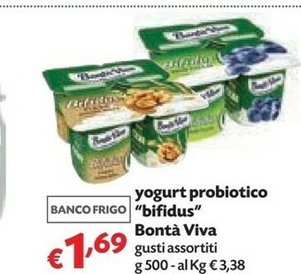 Panorama Yogurt probiotico bifidus offerta