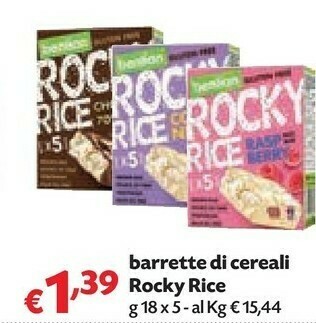 Panorama Benlian rocky rice barrette di cereali offerta