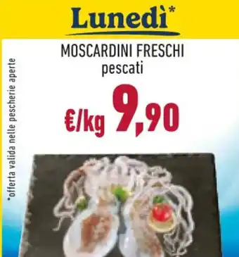 Conad MOSCARDINI FRESCHI pescati offerta