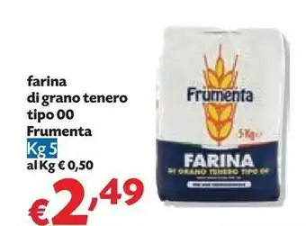 Panorama Frumenta - farina di grano tenero tipo 00 5000 g(ml) offerta