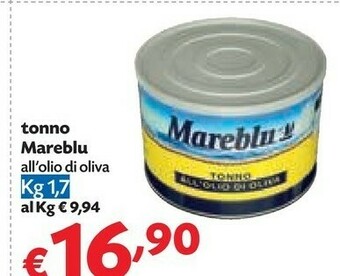 Panorama Mareblu - tonno all'olio di oliva offerta