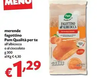 Pam Pam fagottino all'albicocca offerta