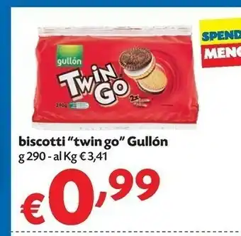 Pam Biscotti twin go offerta