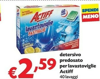 Pam Detersivo predosato per lavastoviglie 40 lavaggi offerta