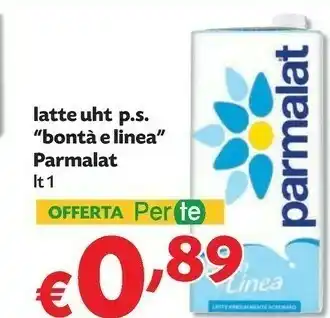 Pam Parmalat - bontà e linea latte parzialmente scremato 1000 g(ml) offerta