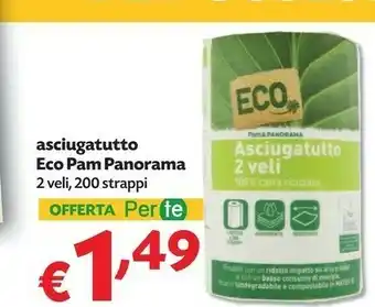 Pam Pam asciugatutto eco offerta