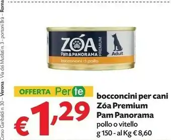 Pam Pam bocconcini per cani zóa premium offerta