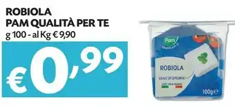Pam Pam robiola ideale da spalmare offerta