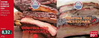 Coop Cioli egidio costine di maiale barbecue offerta